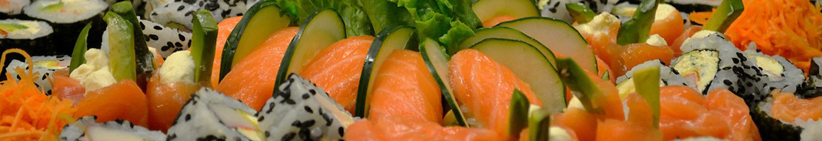 Eating Japanese Sushi at Hinoki Japanese Restaurant restaurant in Hilton Head Island, SC.